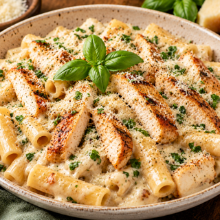 ZITI CHICKEN ALFREDO - O
