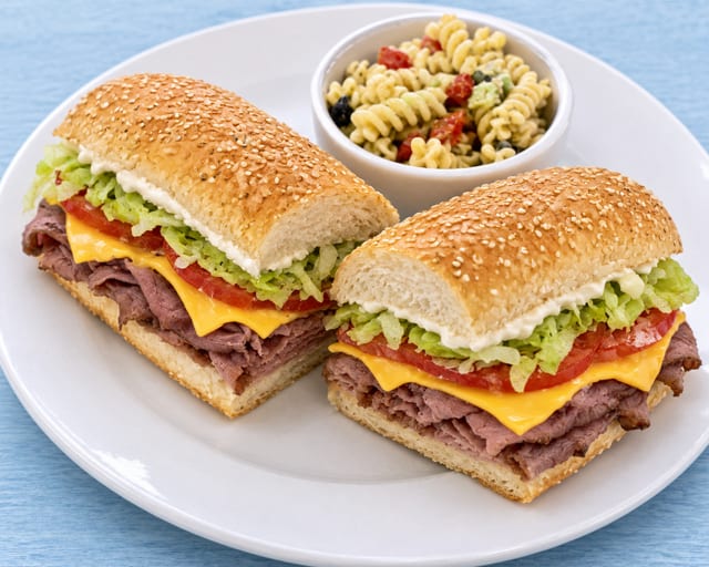 JOHNNY ROAST BEEF SUB SANDWICH - O.