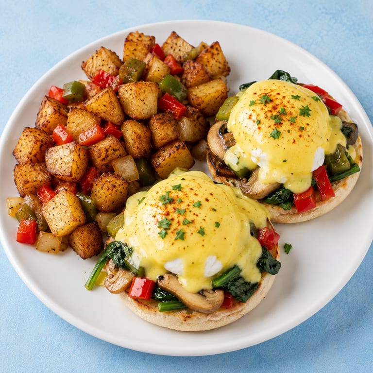 Delicious Eggs Benedict Awaits
