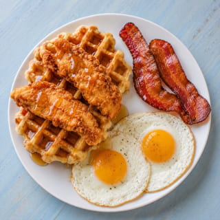 CHICKEN & WAFFLES - O