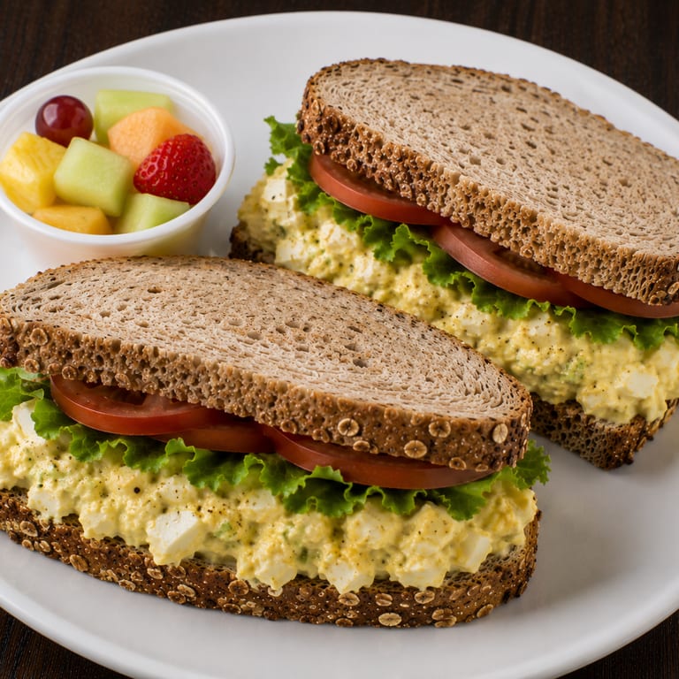 Delicious Egg Salad Sandwich