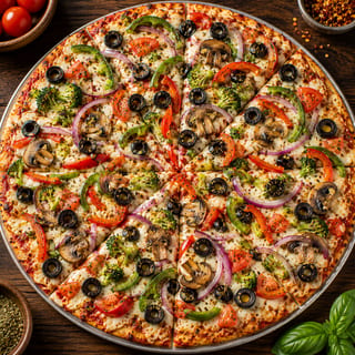 VEGGIE PIZZA - O