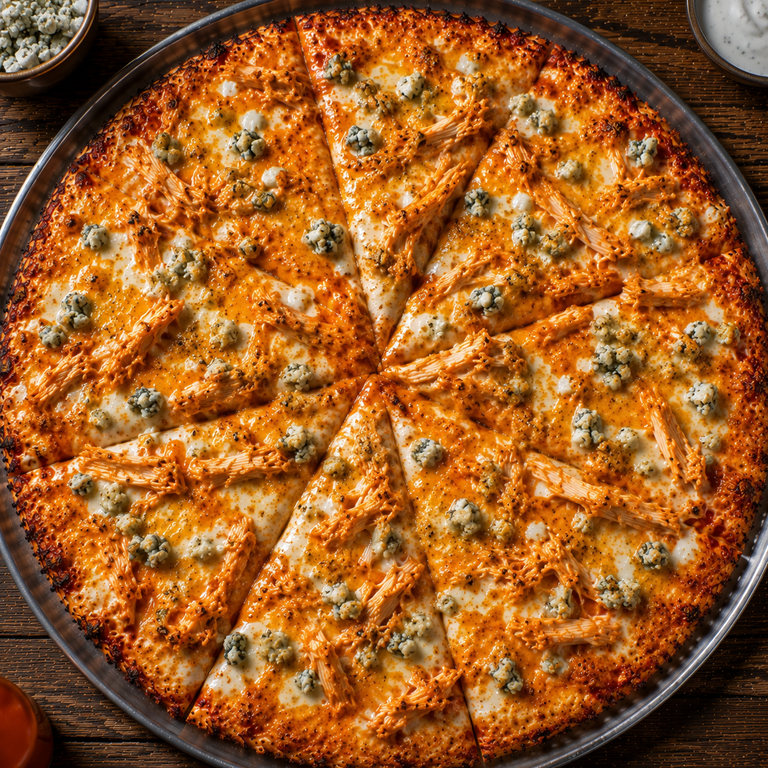 Buffalo Chicken Pizza Delight