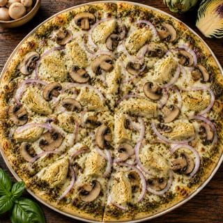 PESTO CHICKEN PIZZA - O